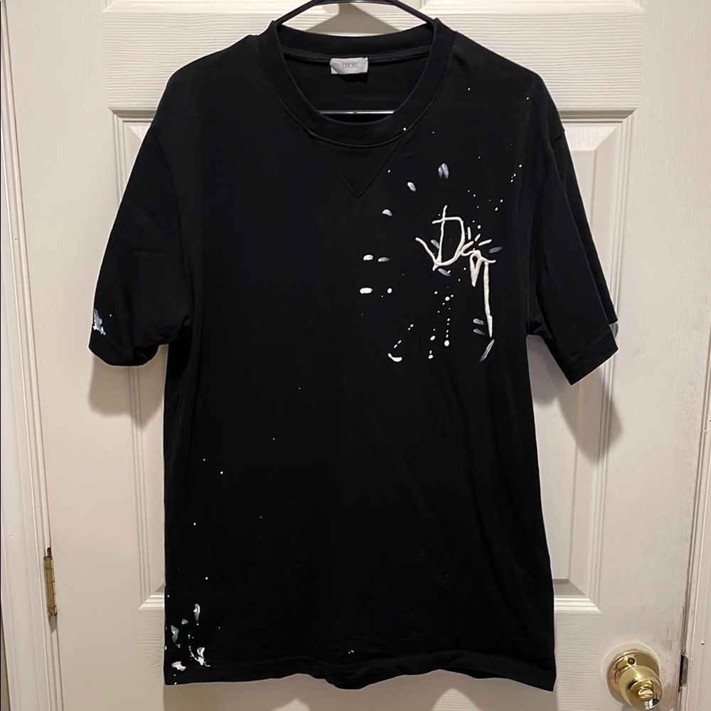 Designer Black and White Short Sleeve Tees